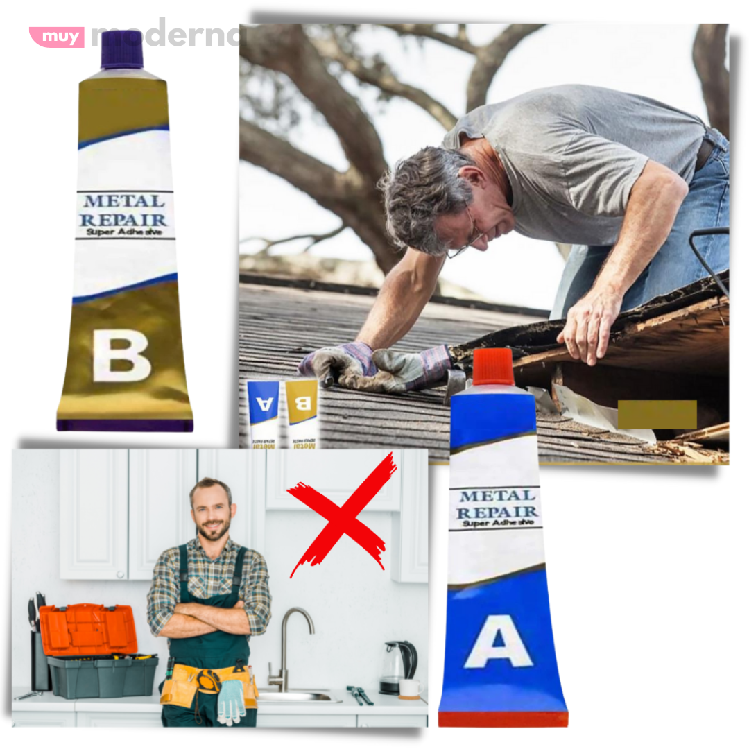 Pasta De Reparación Resistente Al Calor Para Metales