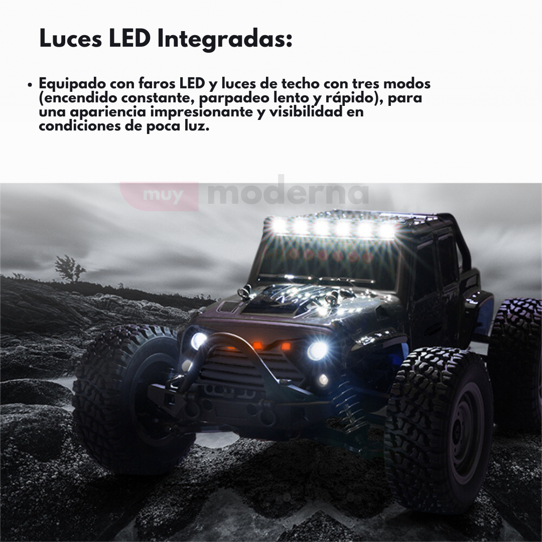 Camioneta Todoterreno 4x4 A Control Remoto