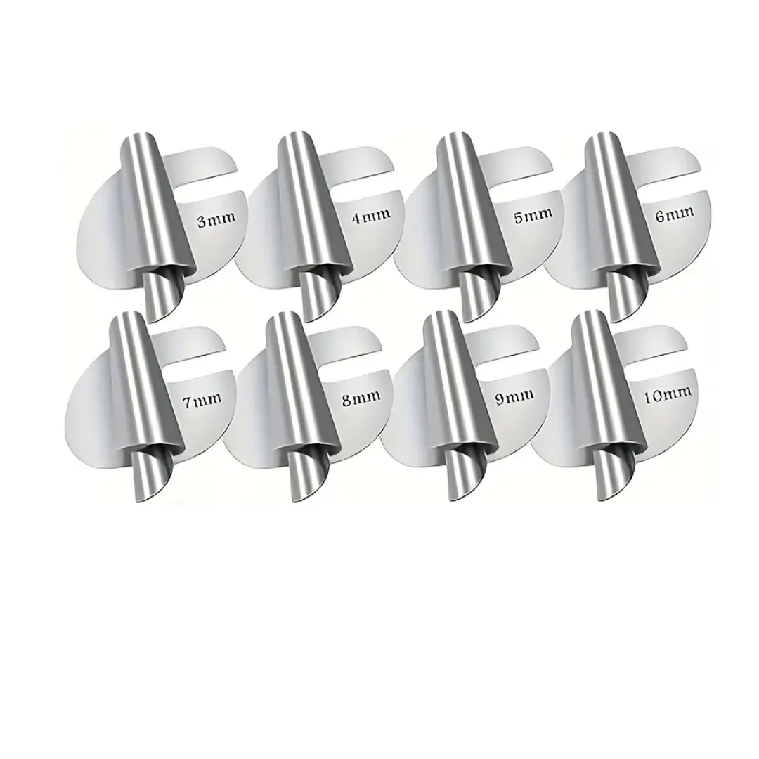 Set Prensatelas Espiral Profesional para Dobladillos de 3 a 10 mm