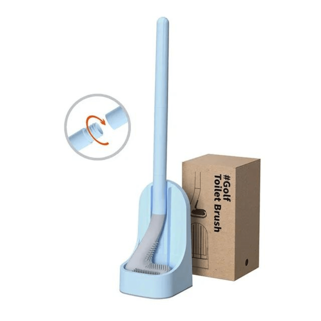 Cepillo De Silicona Para Inodoro Con Cerdas Tipo Golf - Muy Moderna Uruguay