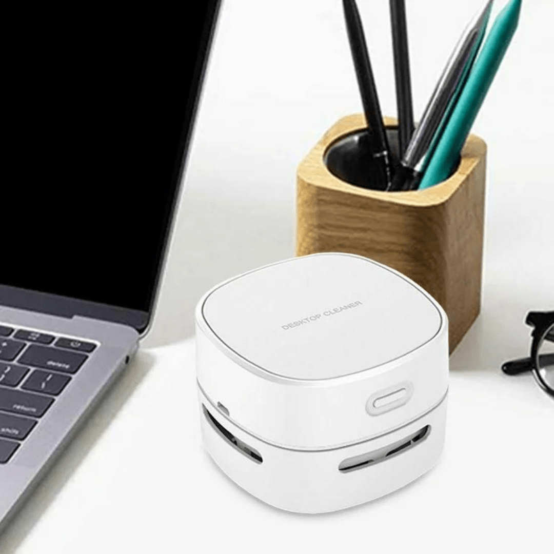 Mini Aspiradora de Escritorio con carga USB - Muy Moderna Uruguay