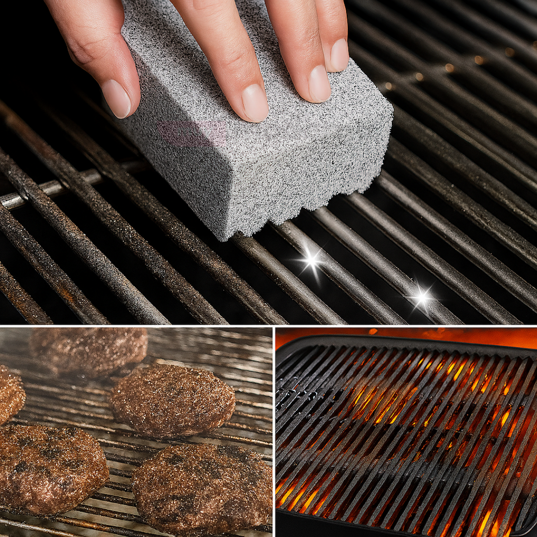 Set 4 Ladrillos Limpiadores de Parrilla