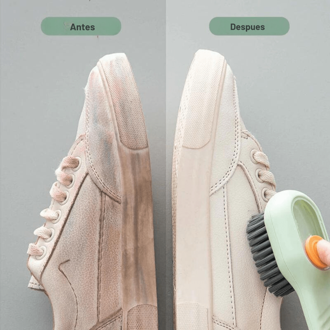 Cepillo de Zapatos con Dispensador de Jabón - Muy Moderna Uruguay