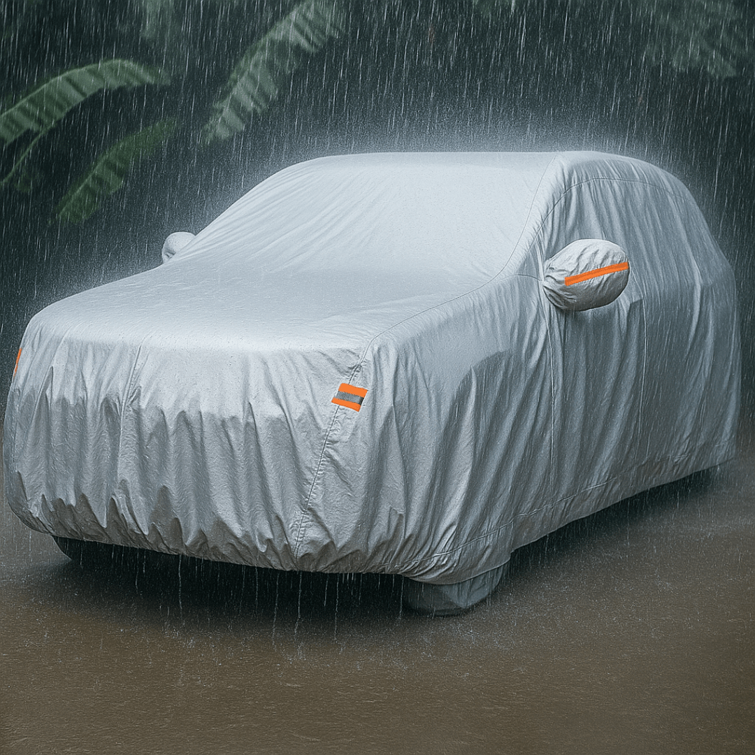 Funda Cubre Autos Impermeable Protección Sol Lluvia Rayones - Muy Moderna Uruguay