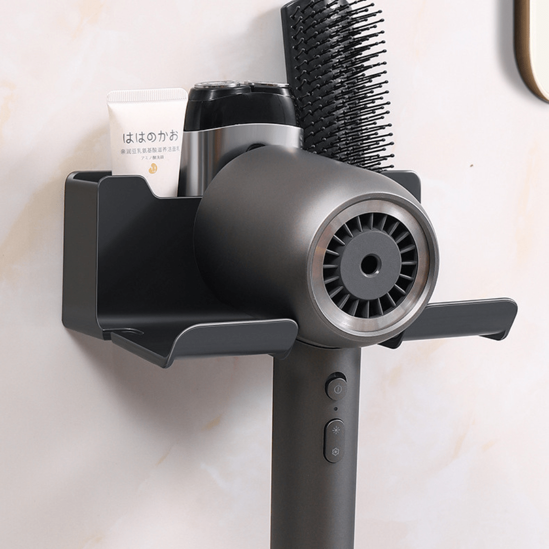 Soporte De Baño Multifuncion para Secador de Pelo - Muy Moderna Uruguay