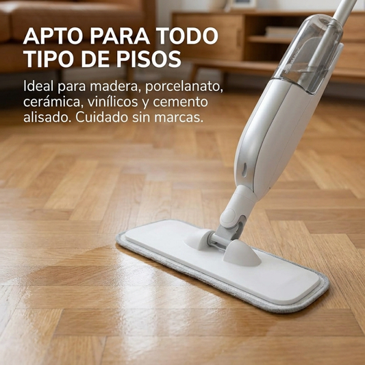 Mopa Limpiador 2 en 1 con Difusor Spray