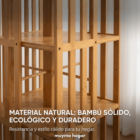 Estanteria de Bambu Giratoria - muymo hogar - Muy Moderna Uruguay