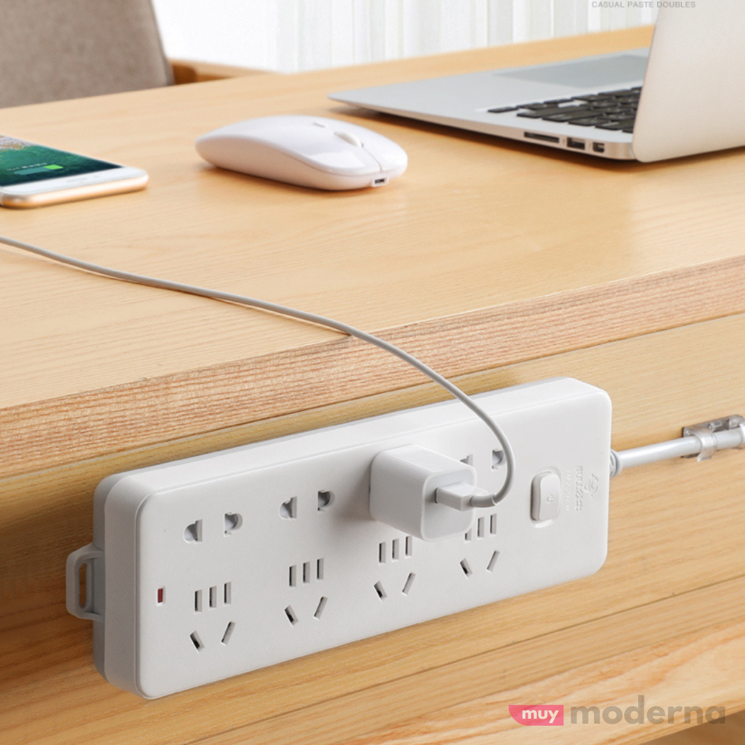 Set de 4 Soportes Adhesivos Para Montaje en Pared