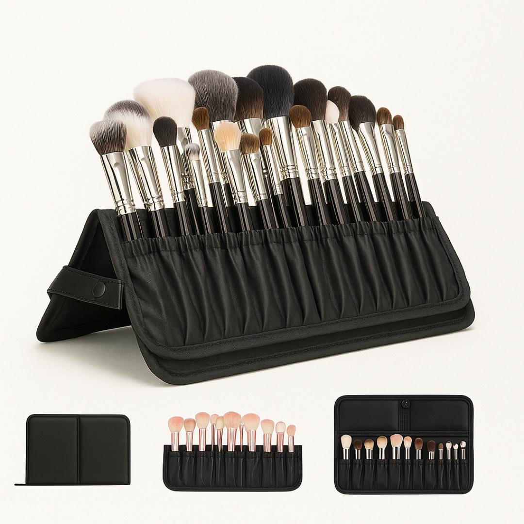 Set de 30 Brochas de Maquillaje Profesional con Estuche