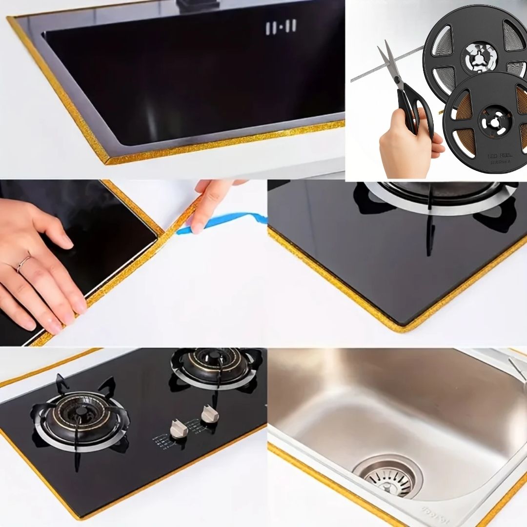 Cinta Brillante para Juntas de Cocina y Baño - Muy Moderna Uruguay