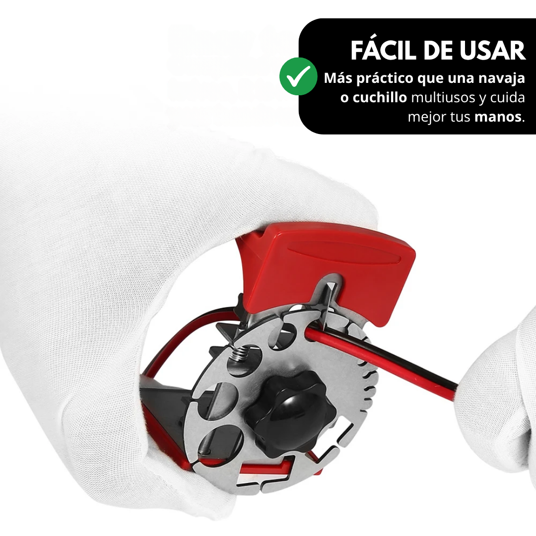 Herramienta Pela Cable Automática Ajustable Varios Grosores