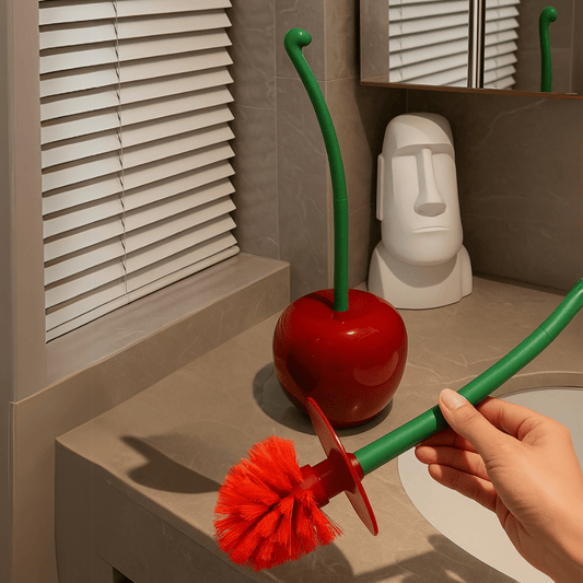 Escobilla de Baño con Forma de Cereza - Muy Moderna Uruguay