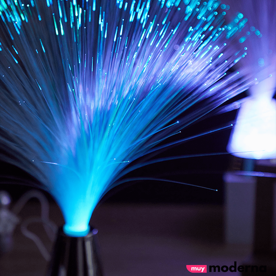 Lampara Veladora de Fibra Óptica - Muy Moderna Uruguay