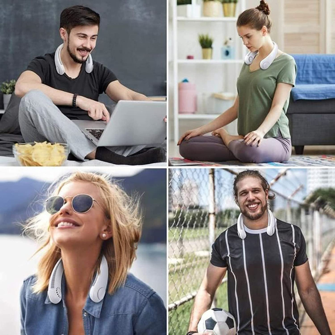 Ventilador Portátil sin Aspas para Cuello