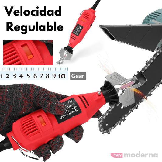 Torno Afilador para Cadena de Motosierra (220v) - Muy Moderna Uruguay