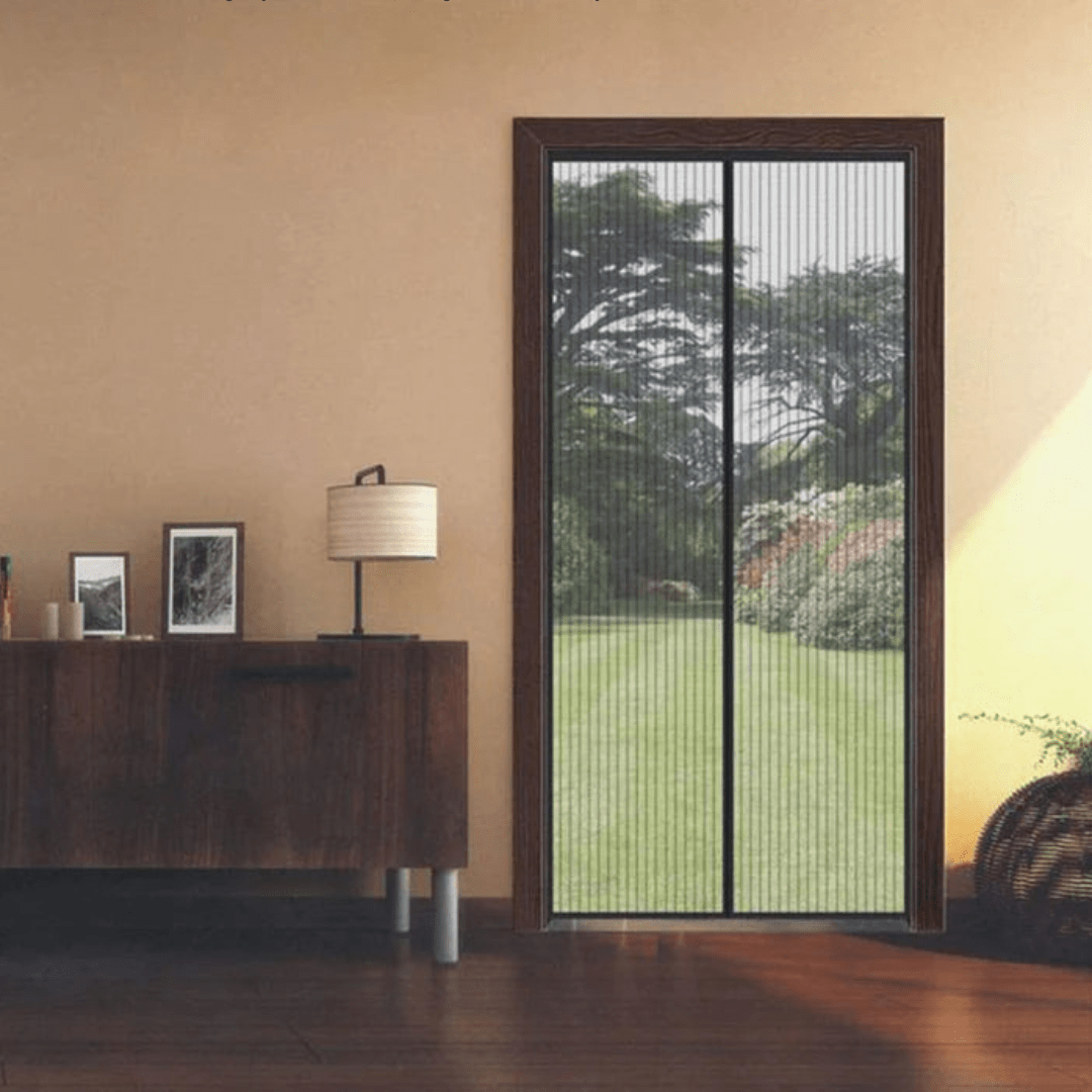Cortina Mosquitero Magnético Puerta 210x80cm Sin Perforación - Muy Moderna Uruguay