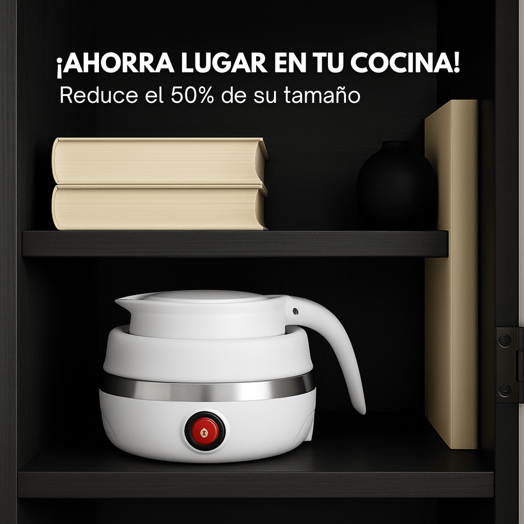 Jarra Eléctrica Plegable 220v - Muy Moderna Uruguay
