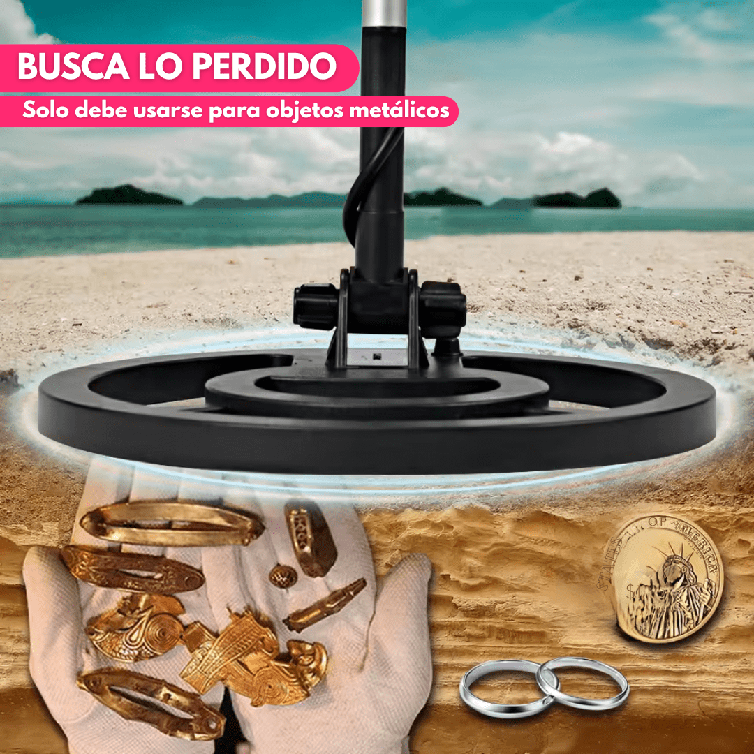 Detector De Metales de Alta Sensibilidad para Oro y Joyas - Muy Moderna Uruguay