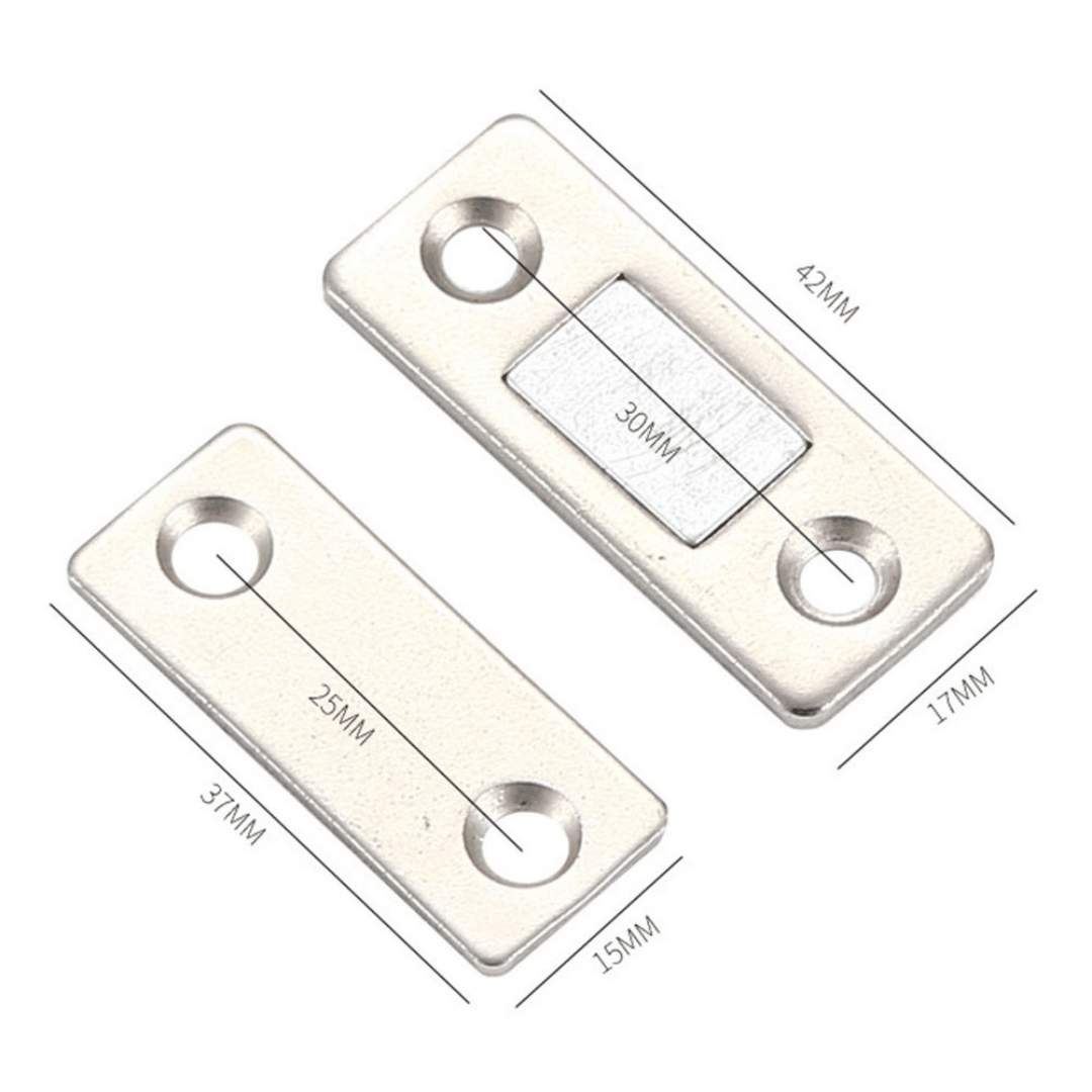 Kit De 4 Retenes Magneticos Para Puerta - Muy Moderna Uruguay