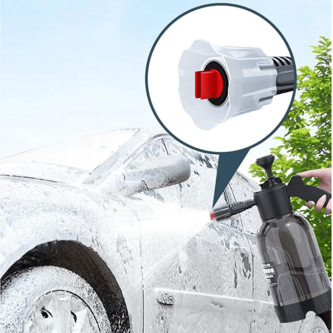 Lanza Espuma Con Bomba Manual 2L - Muy Moderna Uruguay