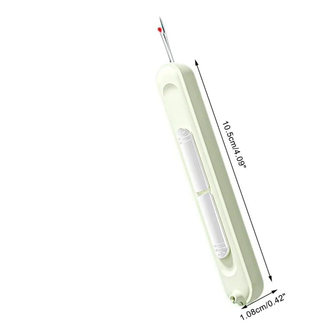Herramienta 2 en 1 para Costura: Enhebrador Automático + Descosedor