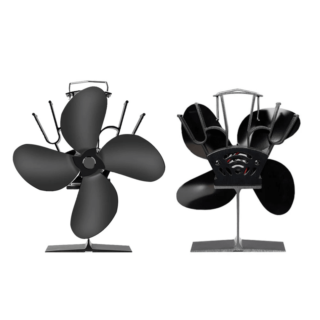 Difusor de Calor Ventilador Termico Estufa 4 Aspas Autopropulsado Por Calor - Muy Moderna Uruguay