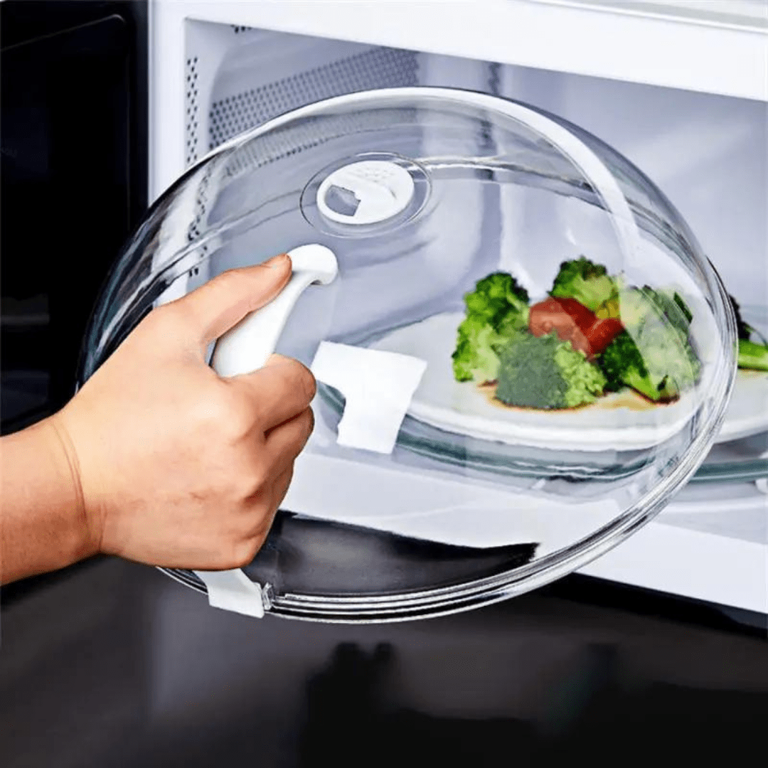 Tapa Anti Salpicaduras Para Comida Microondas 27cm - Muy Moderna Uruguay