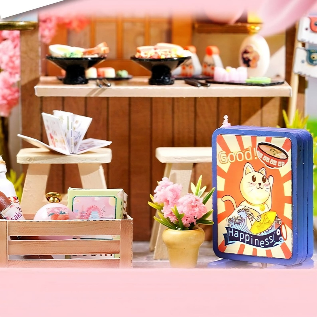 Mini casita armable de Madera Japones en Miniatura - Muy Moderna Uruguay