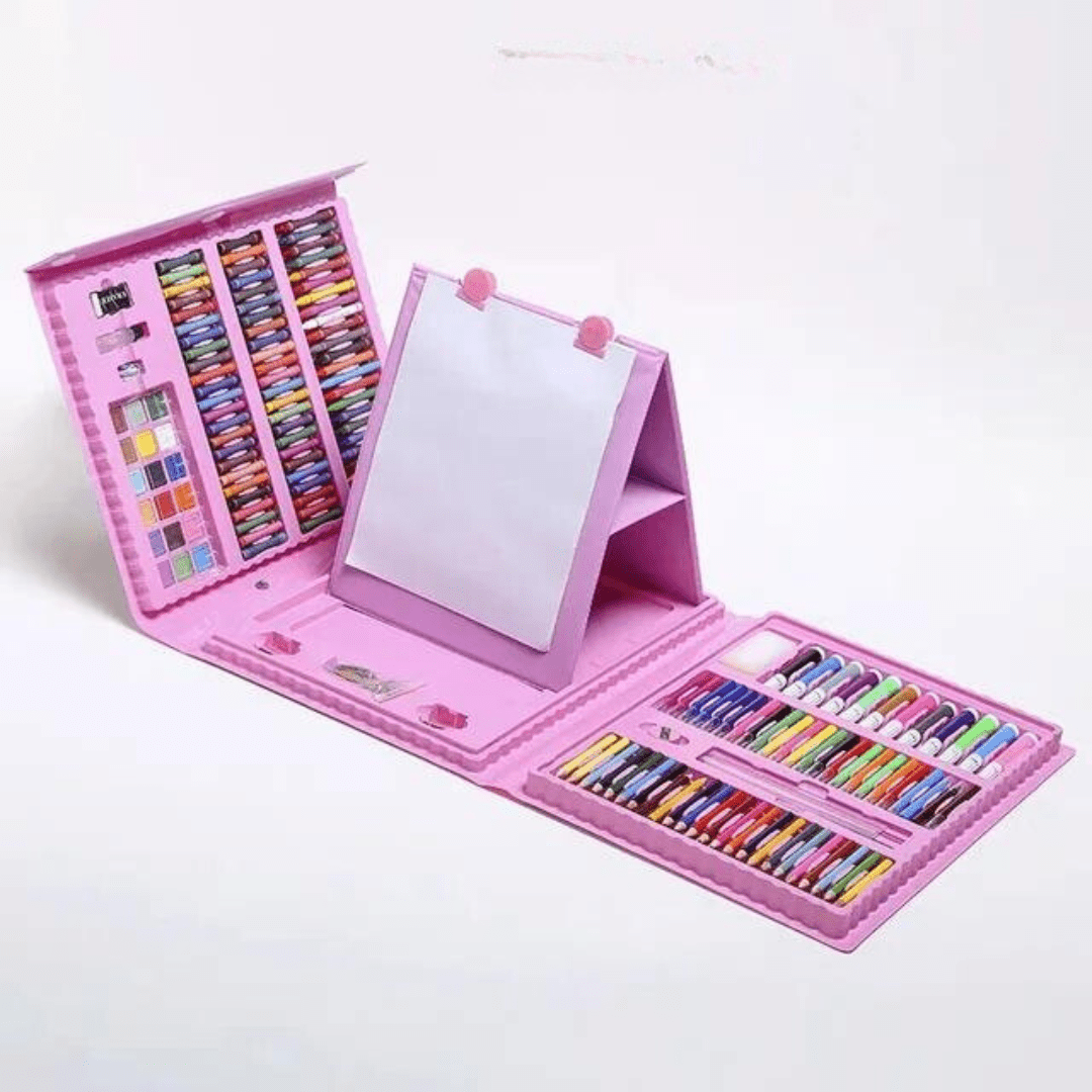 Kit Maletin De Arte Escolar 208 Piezas - Muy Moderna Uruguay