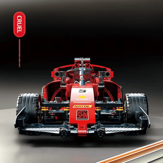 Auto Formula 1 en Bloques de Construcción para Armar - Muy Moderna Uruguay