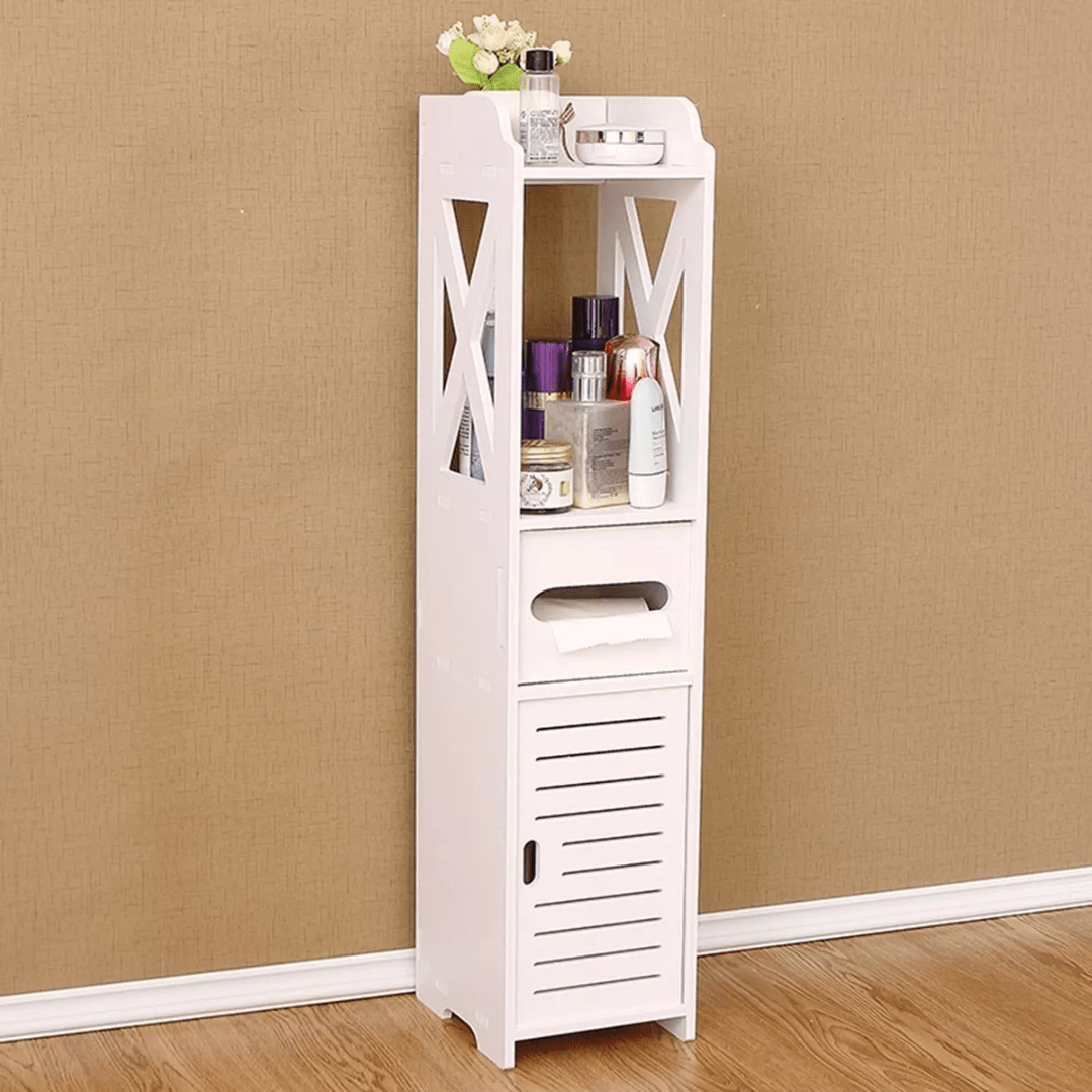 Armario Multifuncional de Almacenamiento para Baño 80cm - Muy Moderna Uruguay