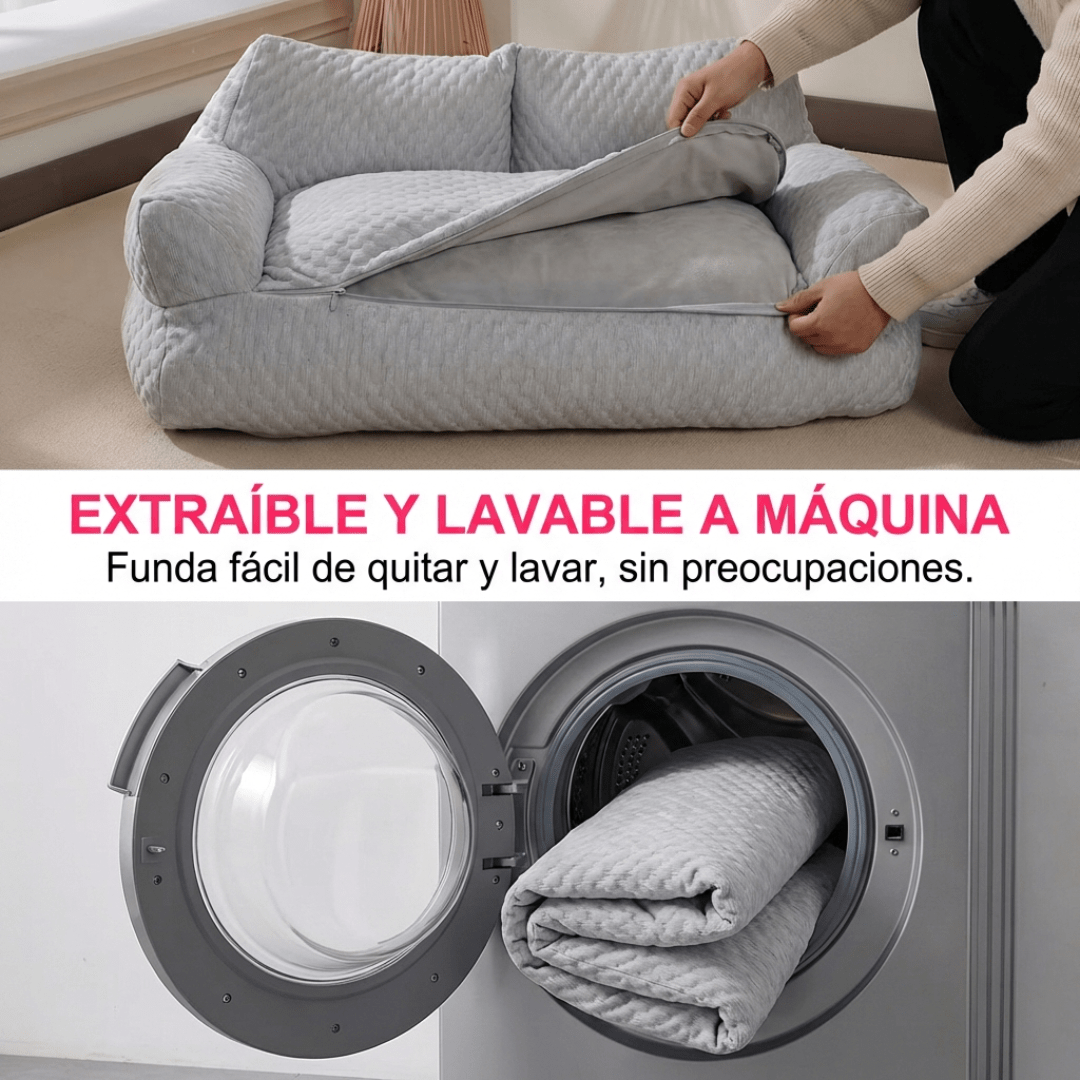 Cama Fresca Para Mascotas Perro Gato Lavable Con Funda Removible - Muy Moderna Uruguay
