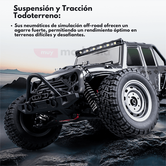Camioneta Todoterreno 4x4 A Control Remoto - Muy Moderna Uruguay