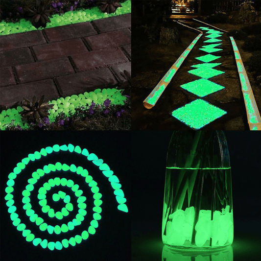 Piedras Fluorescentes para Jardín (200g) - Muy Moderna Uruguay