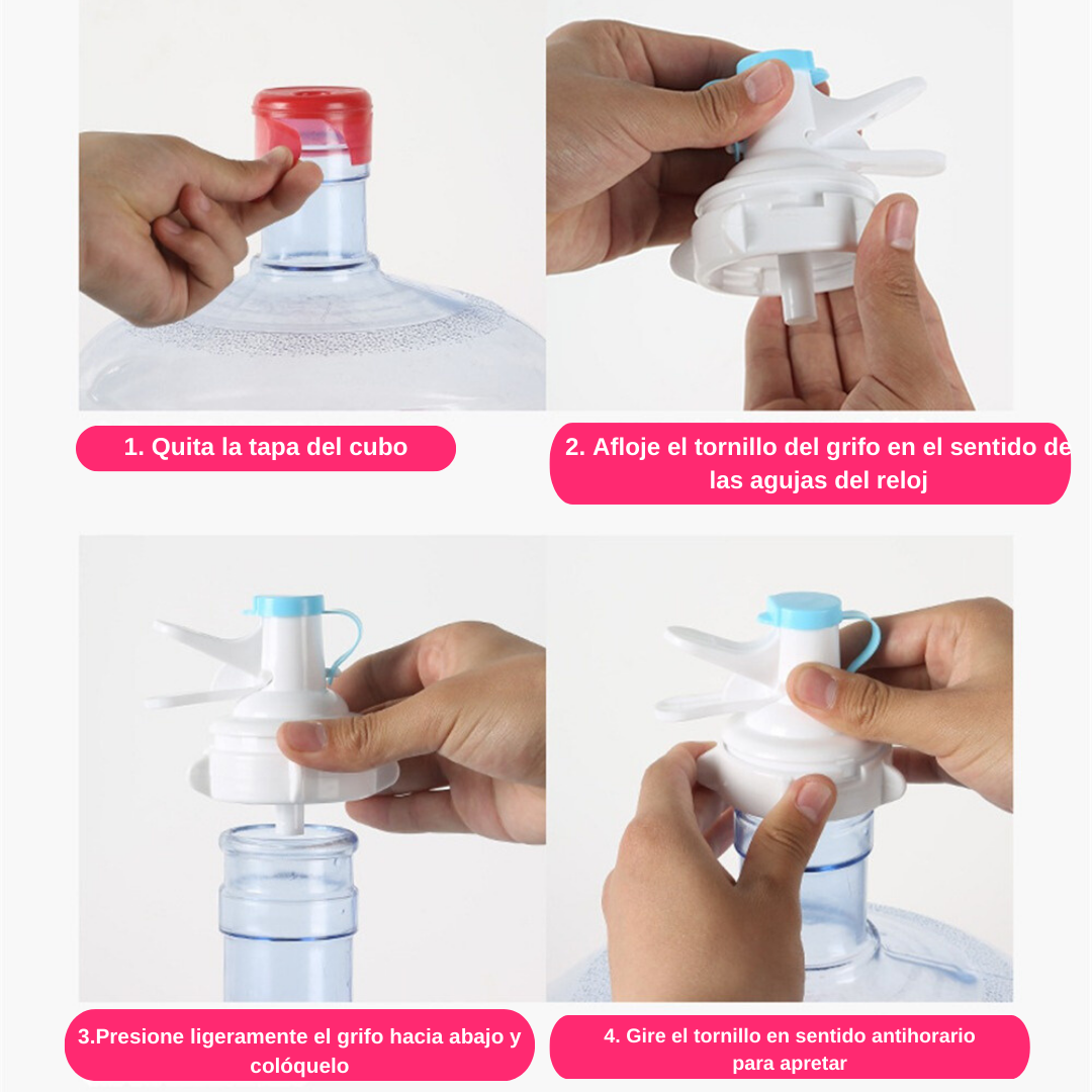 Soporte Dispensador de Agua para Bidones