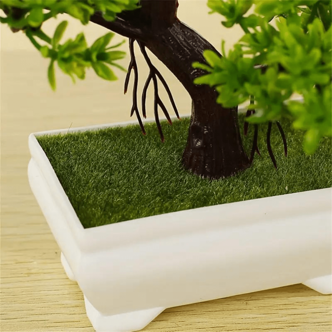 Bonsái Decorativo Artificial en Maceta 20cm - Muy Moderna Uruguay