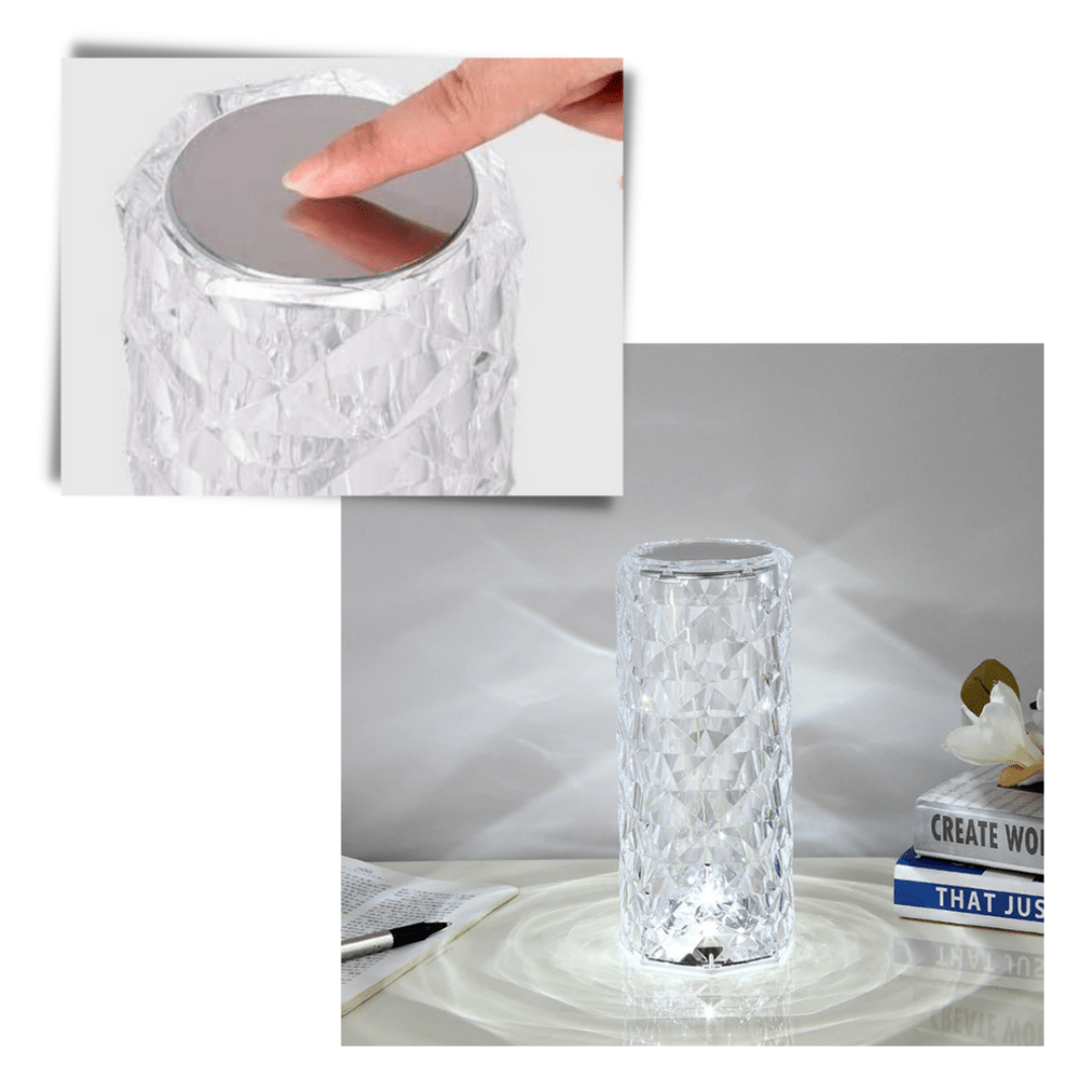 Lampara de Acrílico Diamond Lamp - Muy Moderna Uruguay