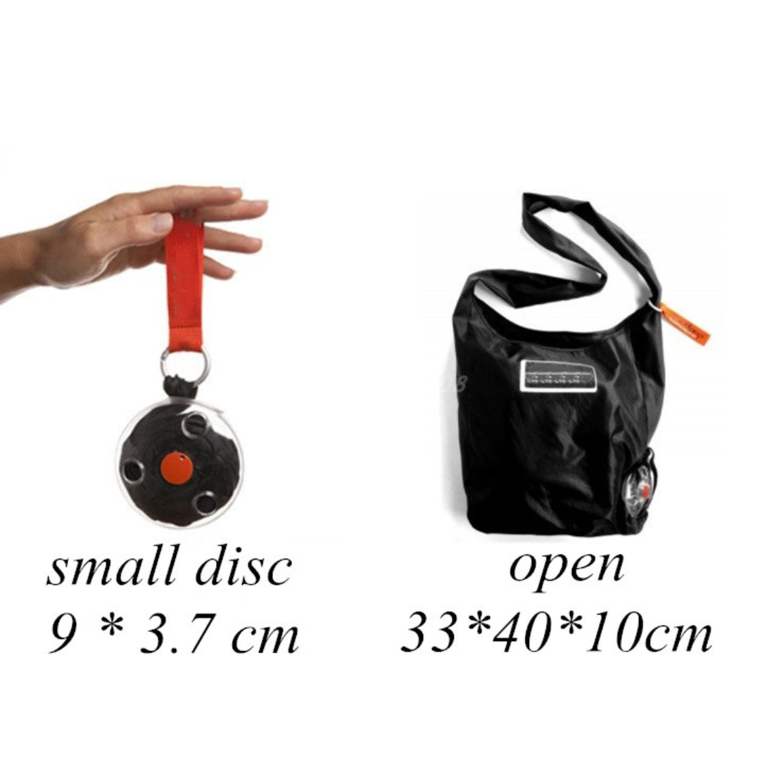 Disco con Bolsa de Compras Enrollable