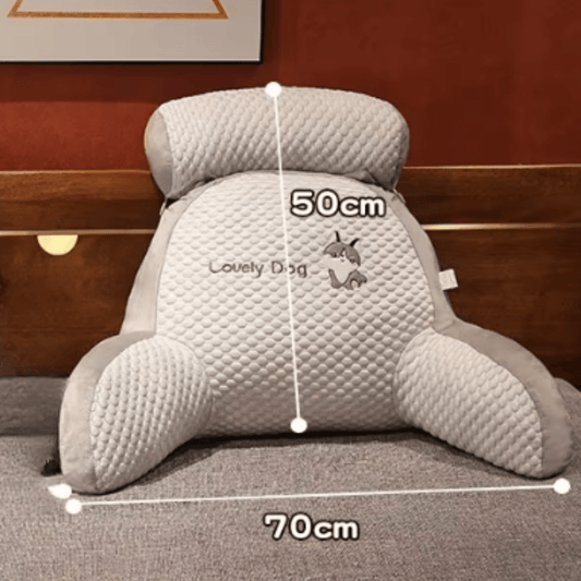 Almohadón Lumbar con Posabrazo para Cama, Silla y Sillón - Muy Moderna Uruguay