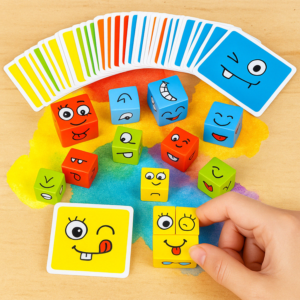 Juego Educativo Magic Cube Emoji - Muy Moderna Uruguay