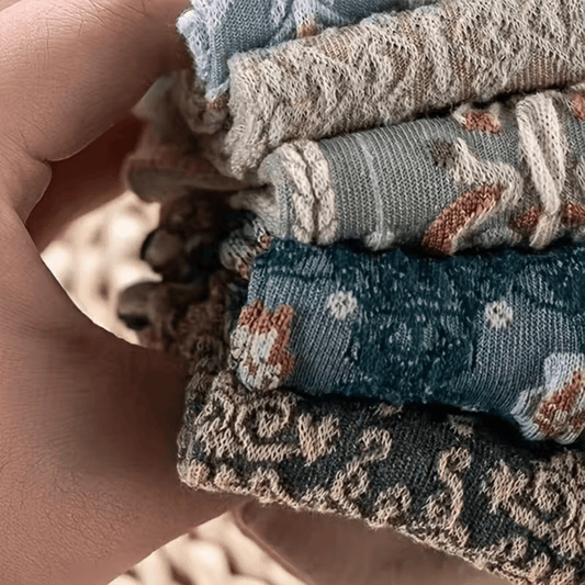 5 Pares Medias Cortas Mujer Transpirables Y Cómodas - Muy Moderna Uruguay