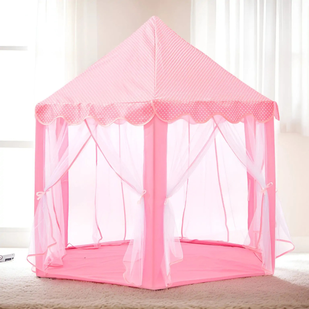 Carpa Castillo de Princesa Fácil de Montar para Niños