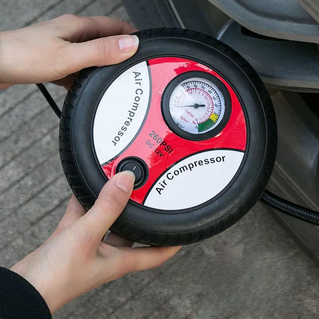 Compresor de Aire Inflador para Autos 12v