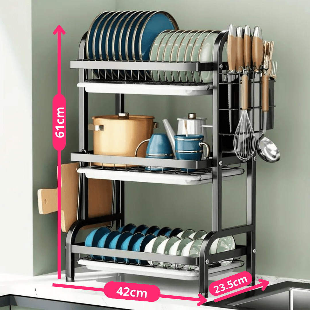 Escurridor para Mesada Premium Multi Nivel - Muy Moderna Uruguay