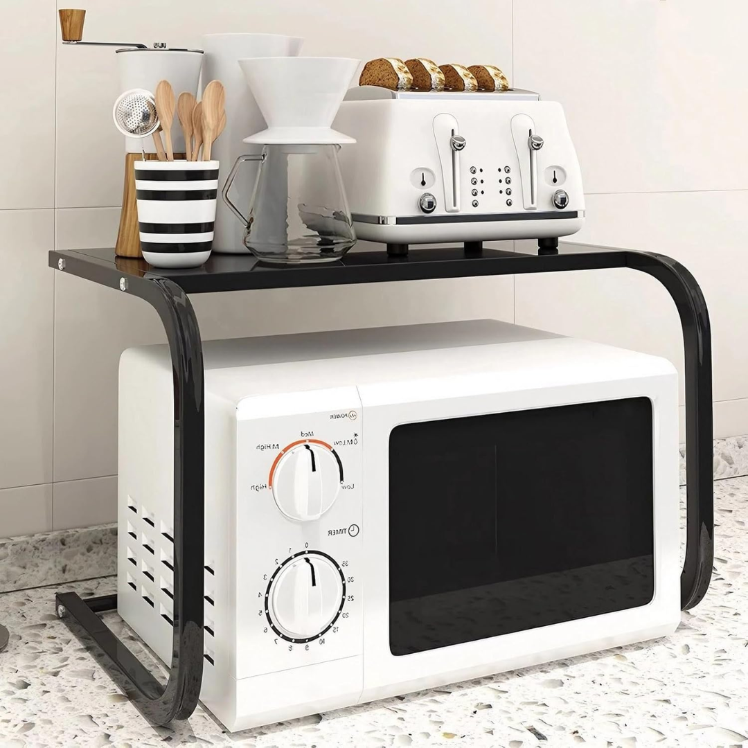 Estante Organizador para Microondas de Hierro