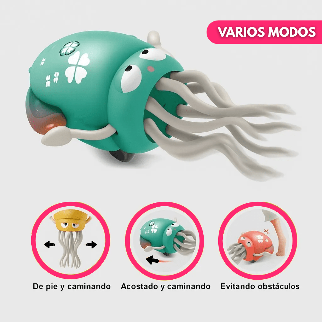 Pulpo Bailarín Eléctrico Recargable Juguete Musical - Muy Moderna Uruguay