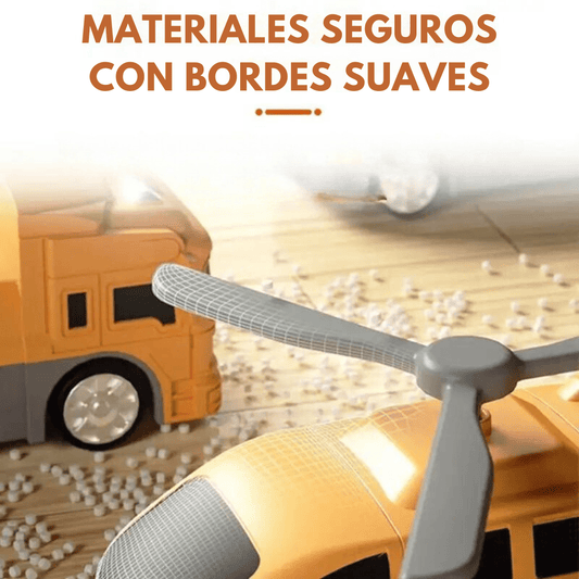 Juego de Maquinaria Vehículos de Construcción Transformables - Muy Moderna Uruguay
