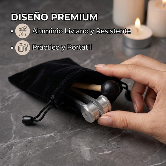 Diapasón Terapéutico 128Hz Aluminio Sonido Relajación Vibración