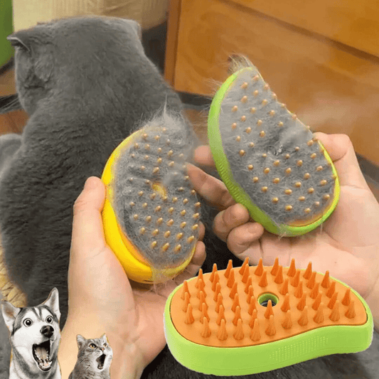 Cepillo De Masaje para Mascotas 3 En 1 Con Vapor - Muy Moderna Uruguay