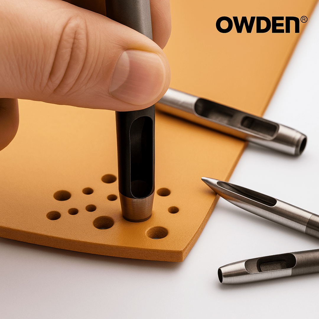 Set de 6 Perforadores Huecos para Cuero - Muy Moderna Uruguay